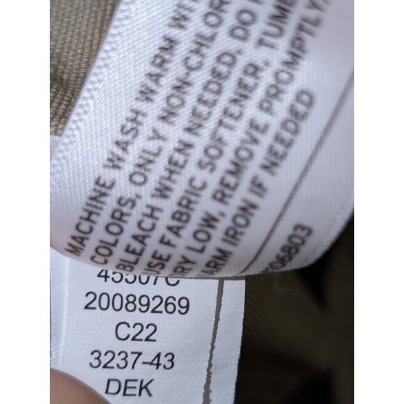 Duluth Trading Co Flex Fire Hose Cargo Pants Men's 40x30 Relaxed Fit Tan Work - Picture 14 of 14